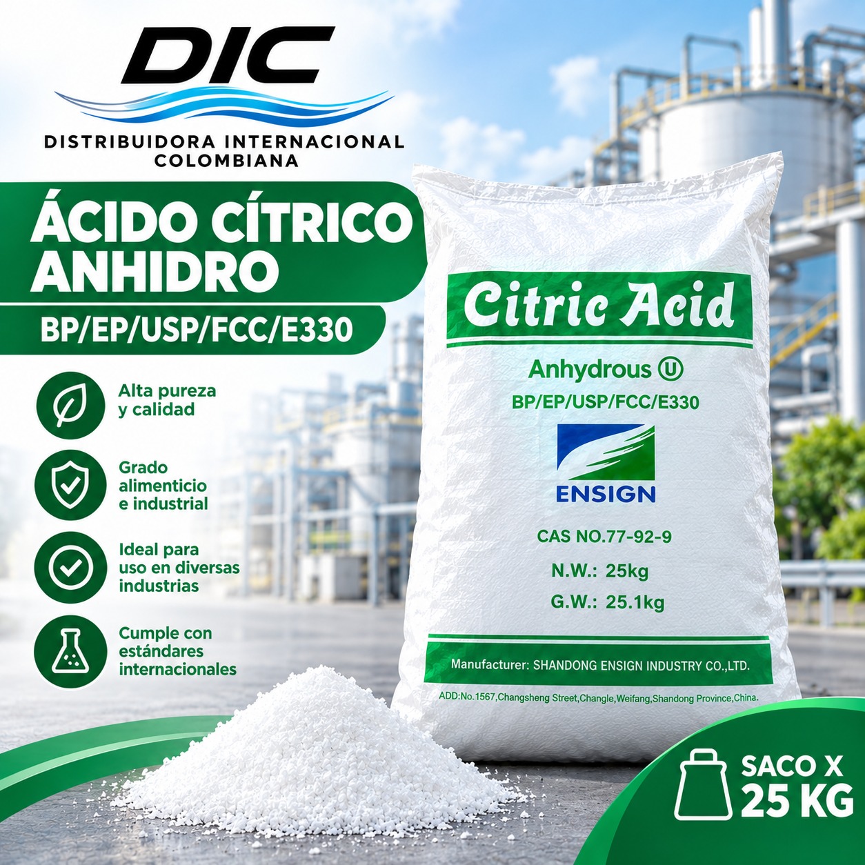 Ácido Cítrico